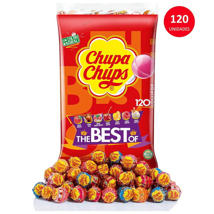 Chupa Chups 120 stuks