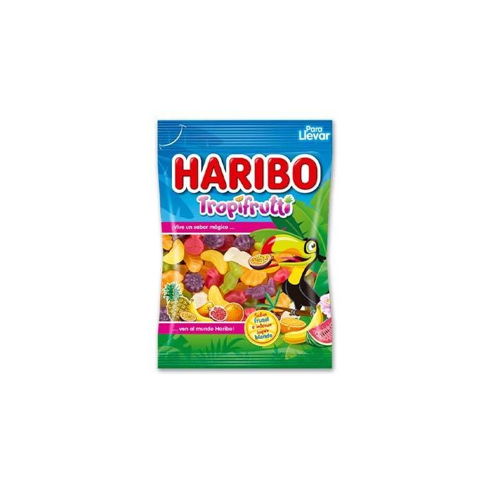 Tropifrutti Haribo 100g - Distribución Mayorista