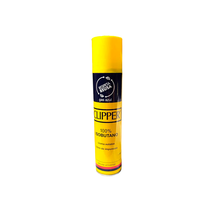 Clipper Gas Isobutaan 300ml - Distribución Mayorista