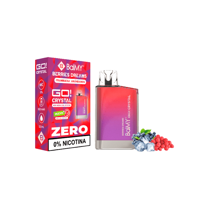 Balmy Go Crystal Sogno di Frutti di Bosco Senza Nicotina | Distribución Mayorista