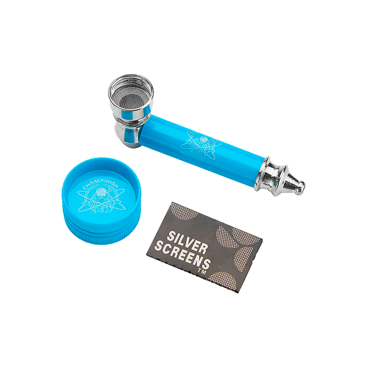 Pipa Mini Metal Champ High + Mini Grinder