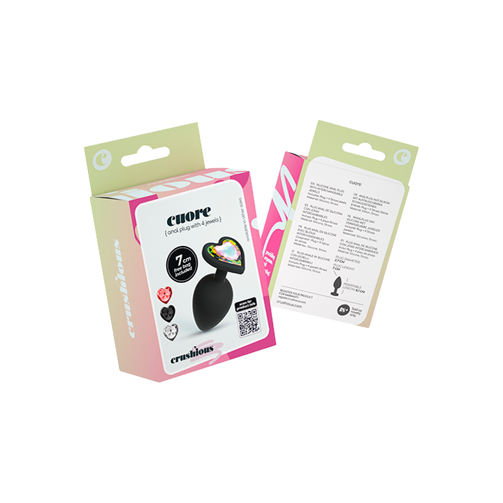 Plug Anal Cuore Crushious S 7cm - Distribución Mayorista