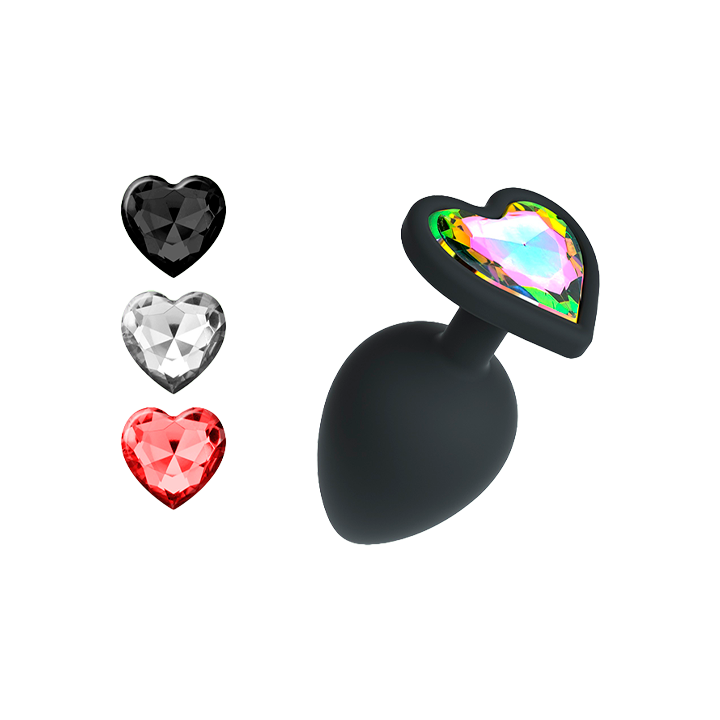 Crushious Anaal Hart Plug S 7 cm | Distribución Mayorista