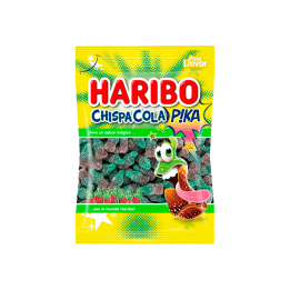 Botella Chispa Cola Pica 100g Haribo-Distribución Mayorista