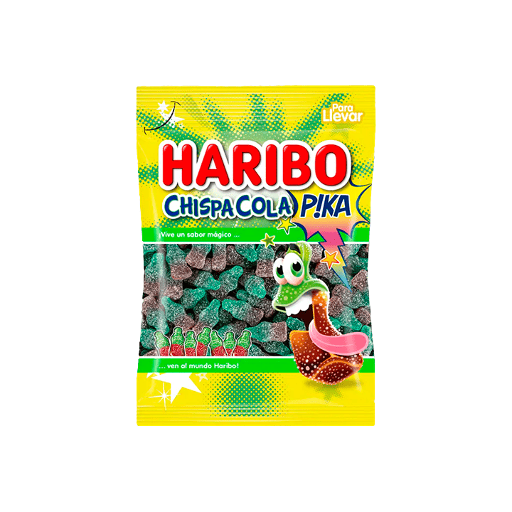 Bouteille Cola Piquante 100 g Haribo-Distribución Mayorista