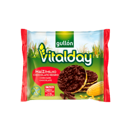 Vitalday Maïswafels met Chocolade 100 g | Distribución Mayorista
