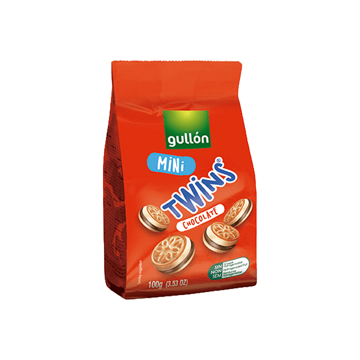 Mini Twins Chocolade 100 g Gullón | Distribución Mayorista