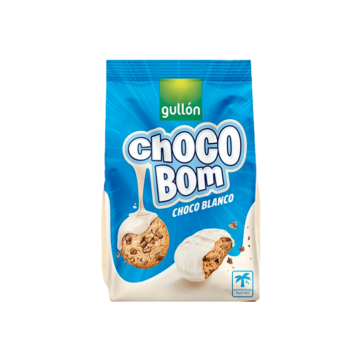 Choco Bom Weiß 100g-Distribución Mayorista