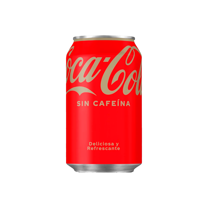 Coca-Cola cafeïnevrij 330ml-Distribución Mayorista