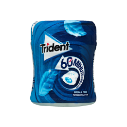 Trident 60 Minuten Munt 68,2 g | Distribucion Mayorista