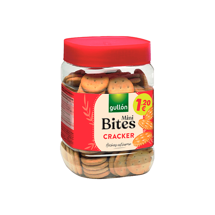 Mini Bites Cracker 250 g Gullón | Distribucion Mayorista
