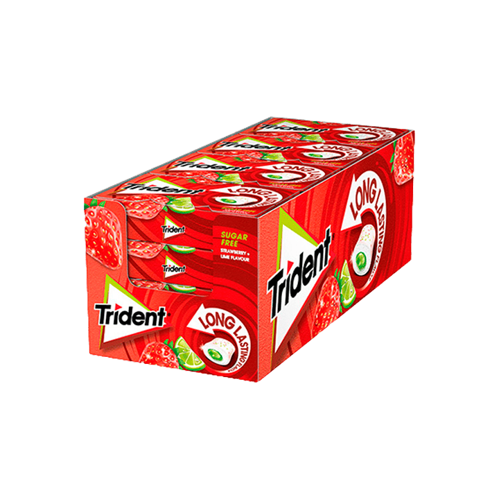 Trident Max Splash Strawberry Lime 22 g Mondelez | Distribucion Mayorista