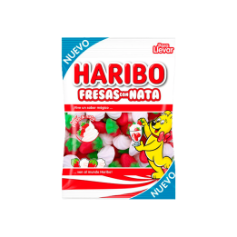Fragole con Panna 100 g Haribo | Distribución Mayorista