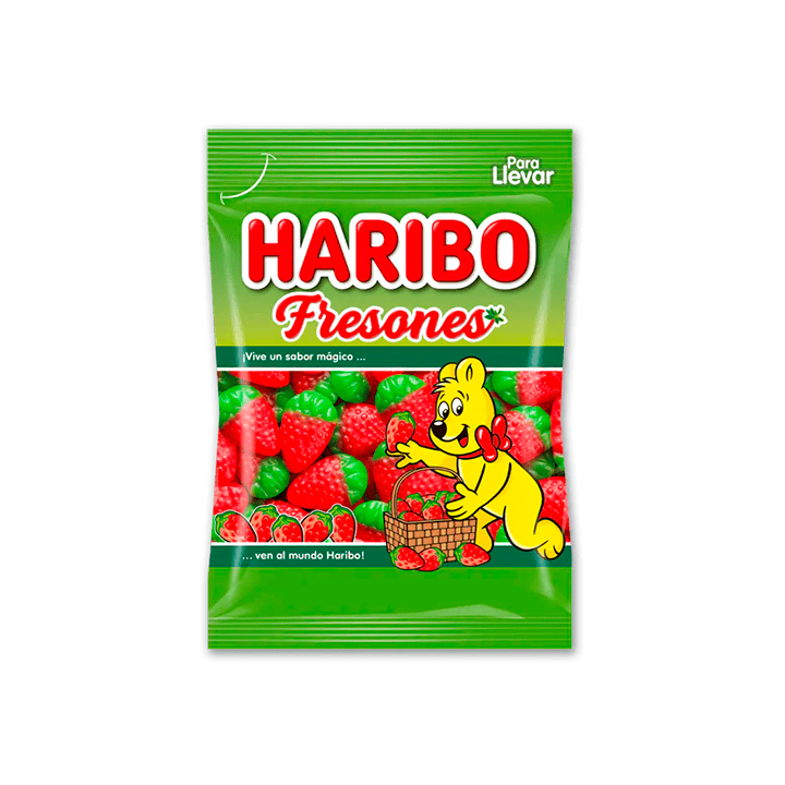 Fresones 100g Haribo-Distribución Mayorista