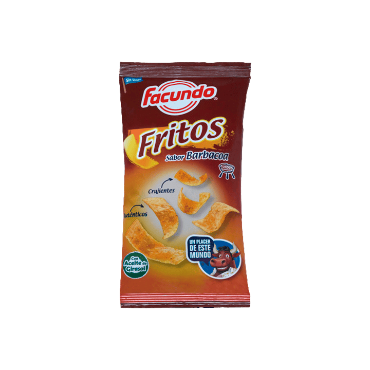Fritos Barbacoa 60g-Distribución Mayorista