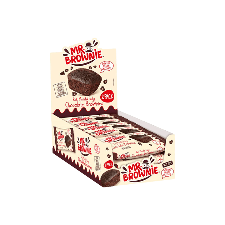 Brownie Chocolate 50g Mr Brownie-Distribución Mayorista