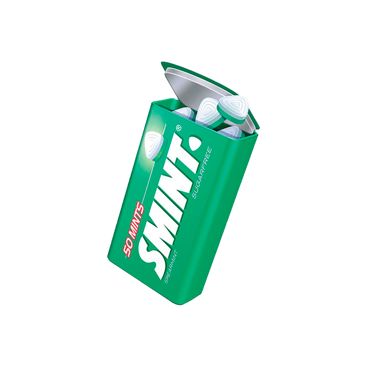 Smint Tin Pepermunt 12 stuks-Distribución Mayorista