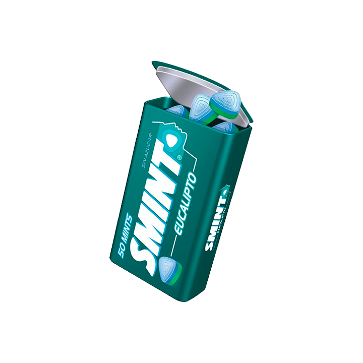 Smint Tin Eucalyptus 12 stuks-Distribución Mayorista