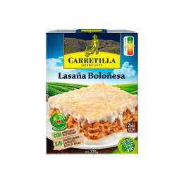 Lasagne Bolognese 375g Carretilla-Distribución Mayorista