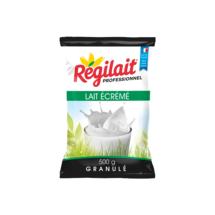 Leche 100% en Polvo Desnatada S/A 500g Regilait - Distribución Mayorista