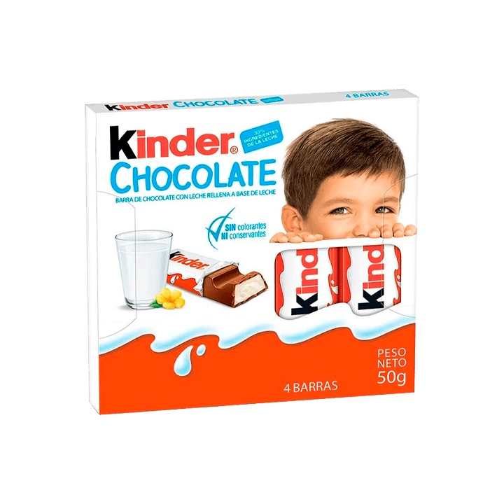 Kinder Chocolate 12,5 g | Distribución Mayorista