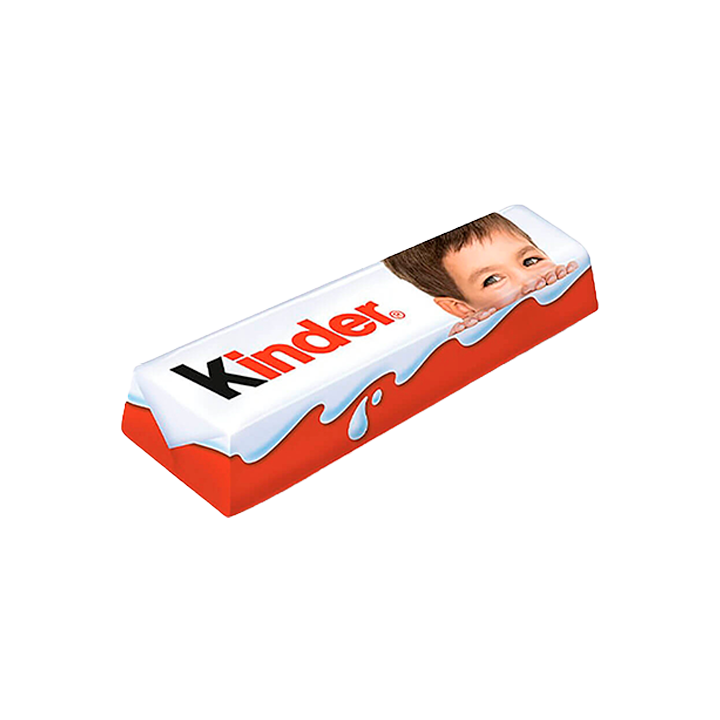 Barrita Kinder Chocolate 12,5g T4-Distribución Mayorista