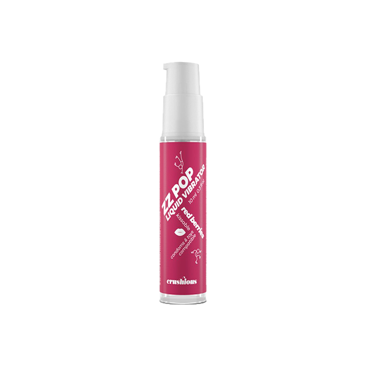 Liquido Vibrador Frutos Rojos 10ml Crushious-Distribución Mayorista