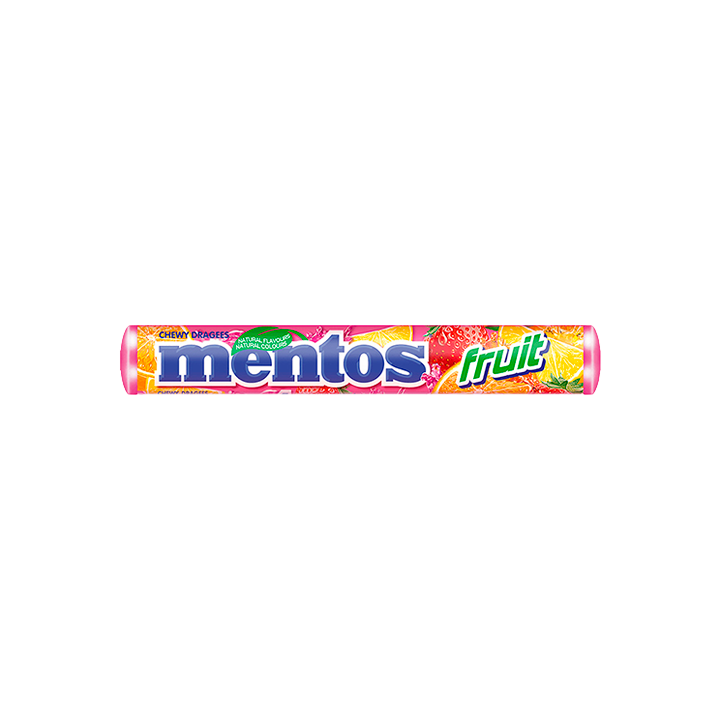 Mentos Frutas Edición Limitada 38g-Distribución Mayorista