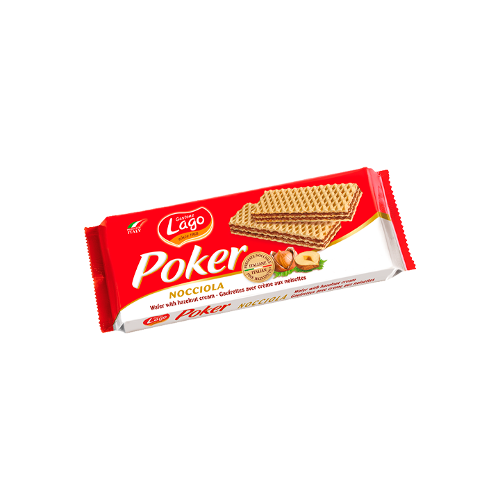 Poker Avellana 4x45g Gastone Lago - Distribución Mayorista
