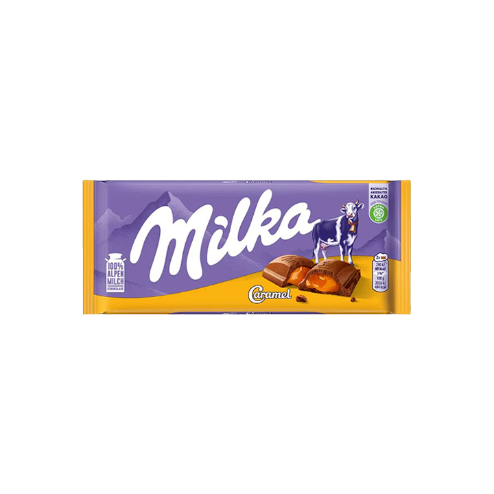 Milka caramelo 100g - Distribución Mayorista