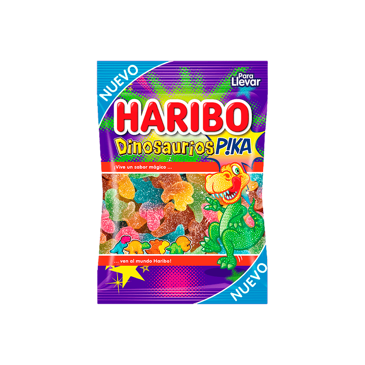 Dinosaurius Pica 100g Haribo - Distribución Mayorista