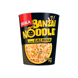 Fideos Orientales Pollo Banzai Noodle Cigala 67g  - Distribución Mayorista