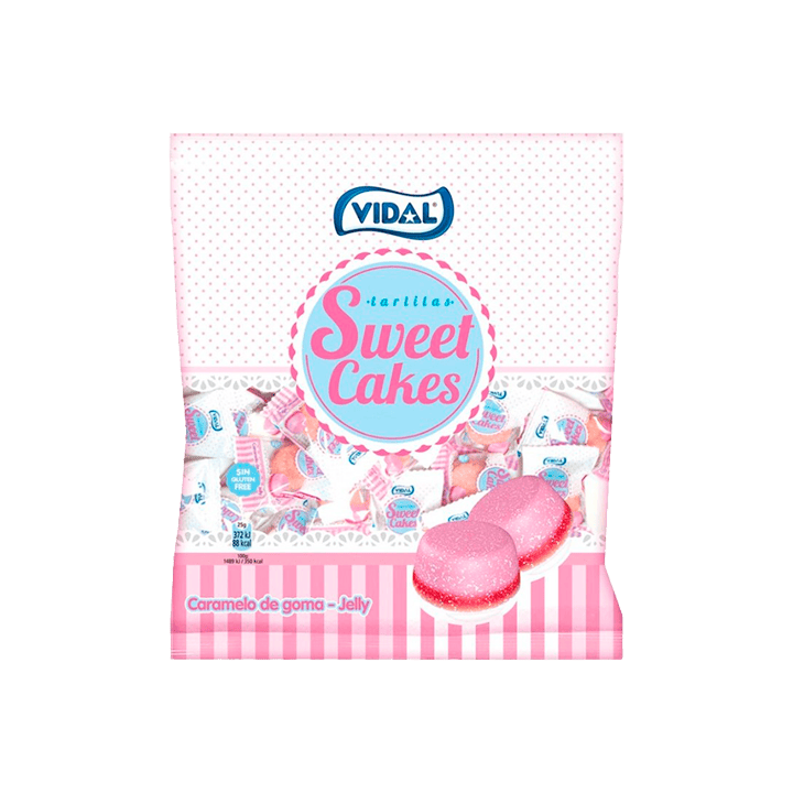 Vidal Sweet Cakes 80 g | Distribución Mayorista