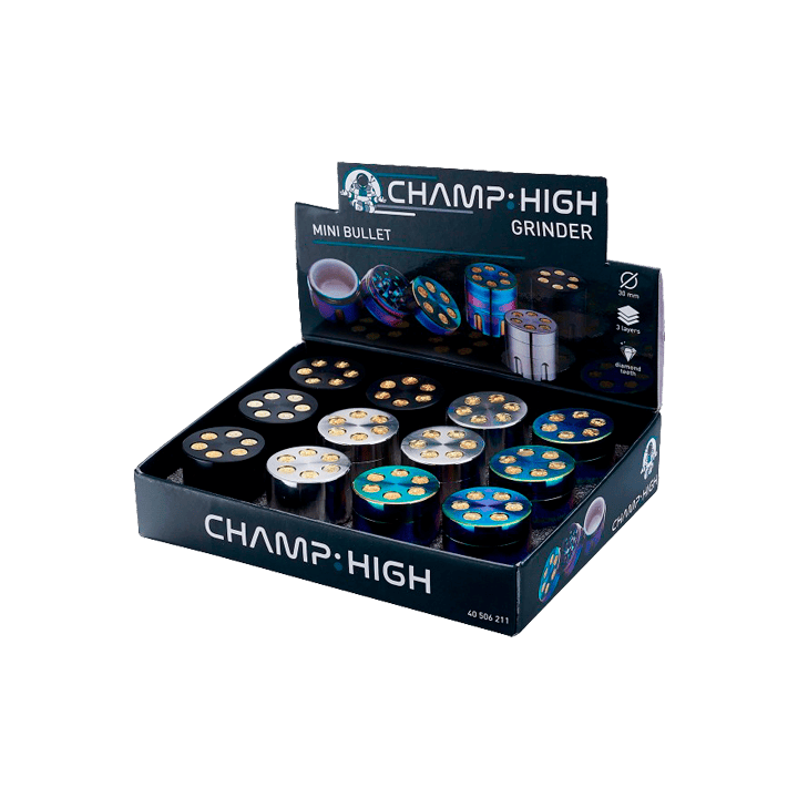 Grinder Metaal 3 Delen 3cm Champ High - Distribución Mayorista