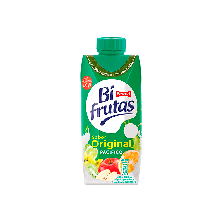 Bifrutas Pacífico tropische vruchtendrank – sap met melk (330 ml) - Distribución Mayorista