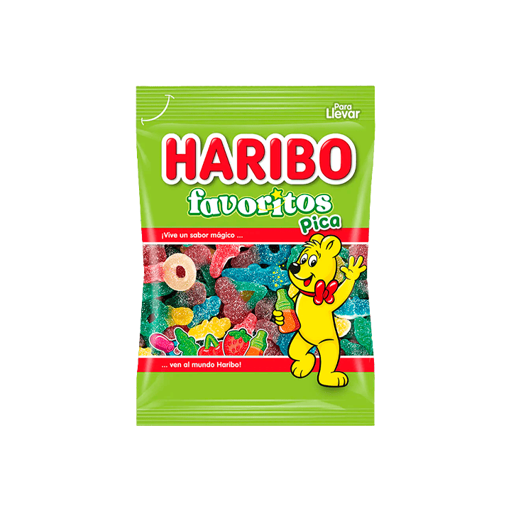 Favoris Pica 90g Haribo-Distribución Mayorista