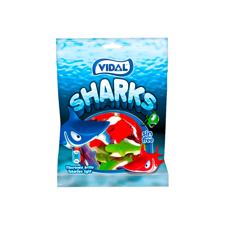 Haaitjes 90 g Vidal | Distribución Mayorista