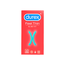 Durex Feel Thin Slim Fit 10 stuks | Distribución Mayorista