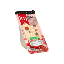 Romige Serrano Ham Sandwich 150 g - Distribución Mayorista