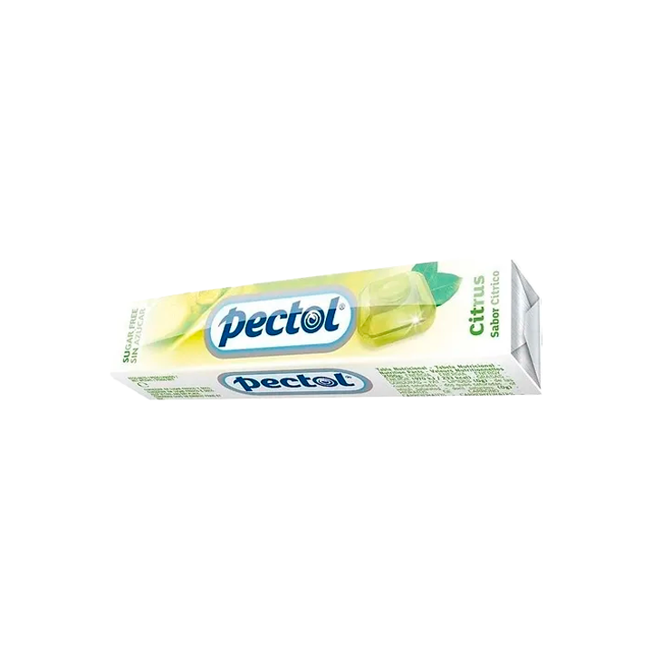 Pectol Citrus Suikervrije Snoepjes 20 pakjes - Distribución Mayorista