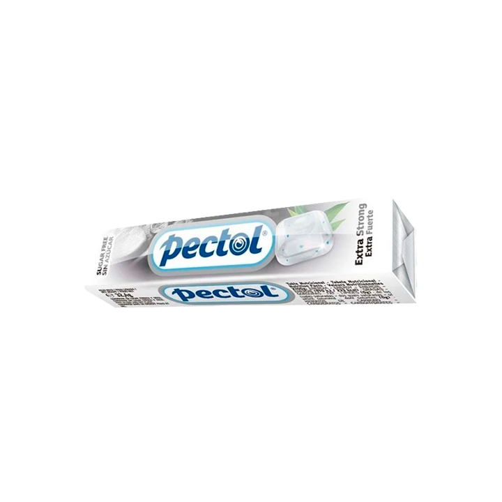 Pectol Extra Fuerte Caramelo Sin Azúcar 20 paquetes - Distribución Mayorista