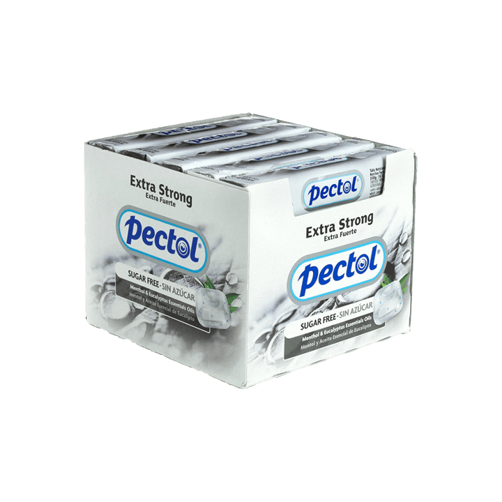 Pectol Extra Sterk Suikervrij Snoep 20 Packs | Distribución Mayorista