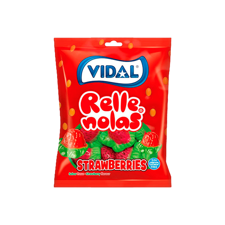 Fragole Ripiene 90 g Vidal | Distribución Mayorista