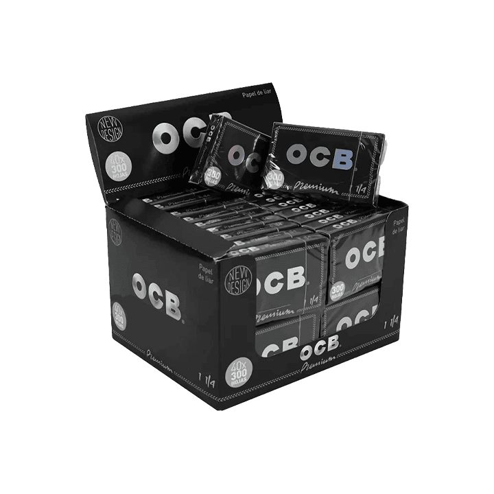 OCB Premium 1.1/4 300 Blaadjes | Distribución Mayorista
