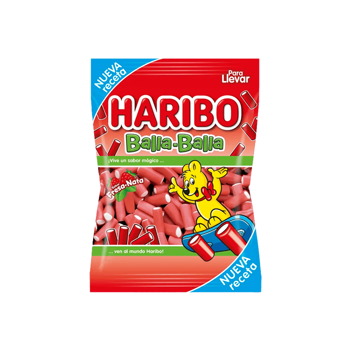 Haribo Balla Balla Glanzend 100 g | Distribución Mayorista