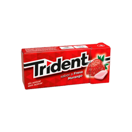 Trident Aardbei Dragees 14 g | Distribución Mayorista