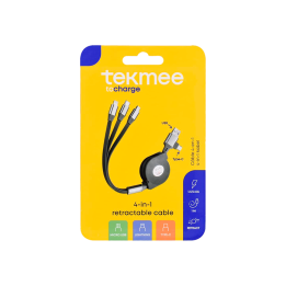 Tekmee Intrekbare 3-in-1 Kabel | Distribución Mayorista