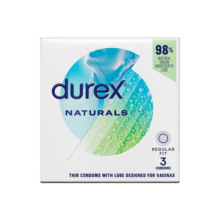 Durex Naturals 3uds - Distribución Mayorista