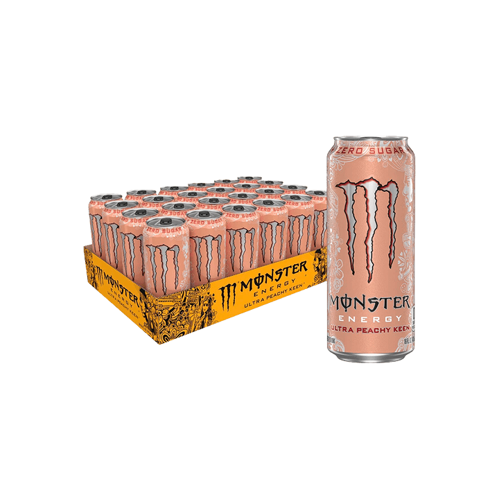 Monster Ultra Peachy Keen 500ml - Distribución Mayorista