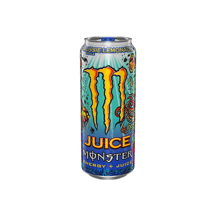 Monster Juiced Aussie Lemonade 500ml - Distribución Mayorista